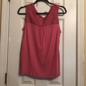Pink short sleeve top